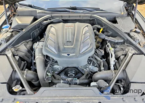 2018 Genesis G80 Sport z USA, uszkodzony, nr VIN KMHGN4JB1JU248786